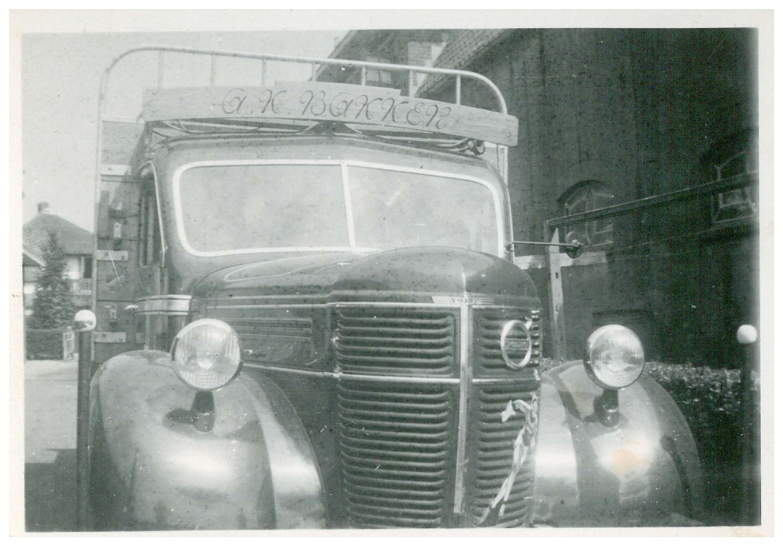 Historische auto Bakker Barendrecht