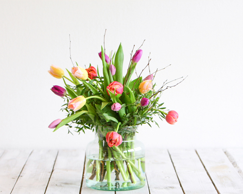 bloemen in een vaas