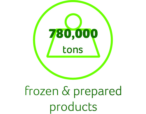 Key figures Frozen & Prepared
