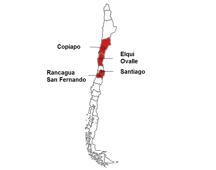 mapa-santiago-rancagua-copiapo-san fernando-elqui-ovalle